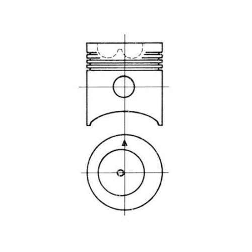 KOLBENSCHMIDT Kolben 91557700