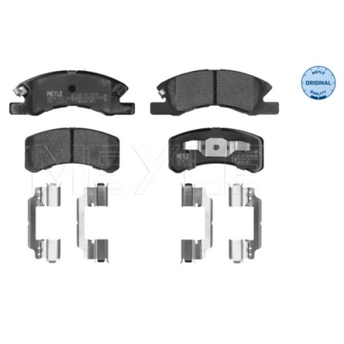 MEYLE Bremsbelagsatz, Scheibenbremse MEYLE-ORIGINAL: True to OE. 025 242 2914/W