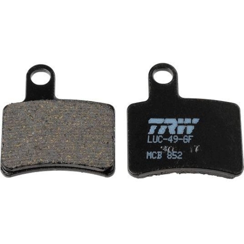 TRW Bremsbelagsatz, Scheibenbremse Organic Allround MCB852