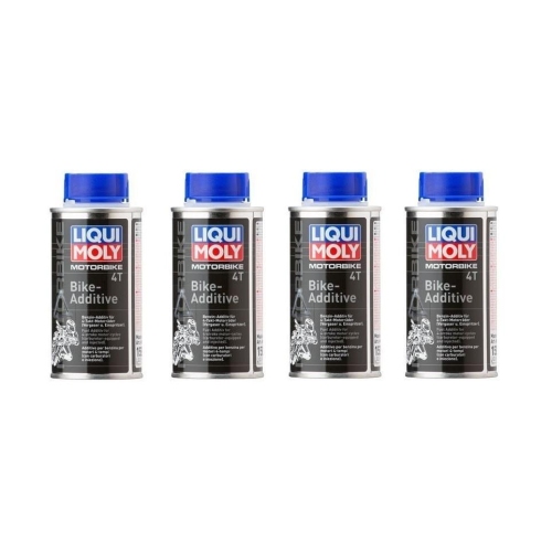 4x Motorbike Additiv 4T Bike Motorrad Benzin Zusatz 125ml LIQUI MOLY 1581