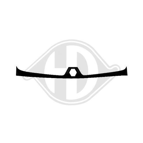 DIEDERICHS Rahmen, K&uuml;hlergitter 4413708