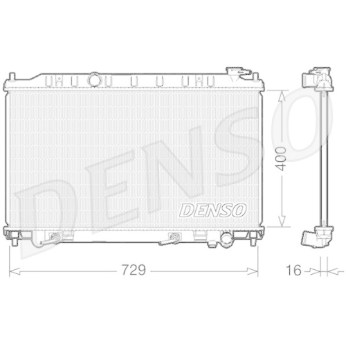 DENSO K&uuml;hler, Motork&uuml;hlung DRM46033