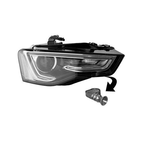 VAN WEZEL Hauptscheinwerfer 0384982