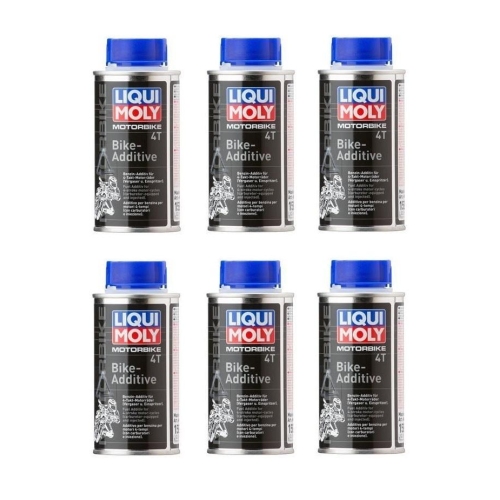 6x Motorbike Additiv 4T Bike Motorrad Benzin Zusatz 125ml LIQUI MOLY 1581
