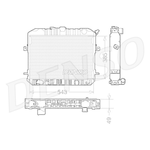 DENSO K&uuml;hler, Motork&uuml;hlung DRM46200
