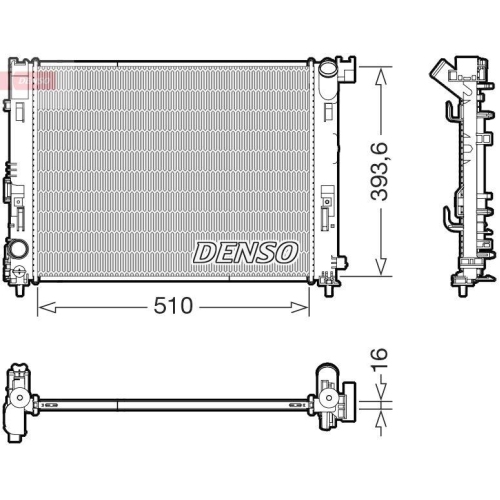 DENSO K&uuml;hler, Motork&uuml;hlung