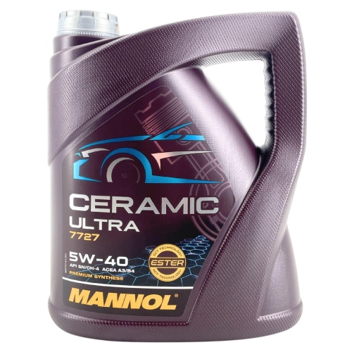 Motor&ouml;l Motoren&ouml;l Mannol Ceramic Ultra 5W-40 4 Liter Kanister MN7727-4