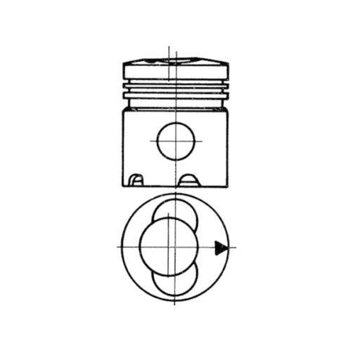KOLBENSCHMIDT Kolben 92815600