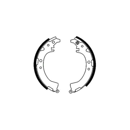 TEXTAR Bremsbackensatz 91048200