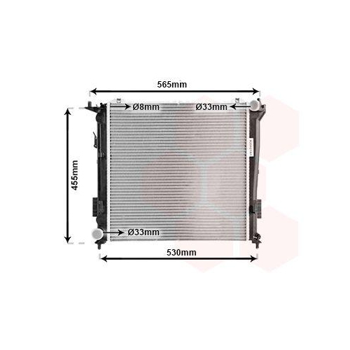 VAN WEZEL K&uuml;hler, Motork&uuml;hlung 82002181