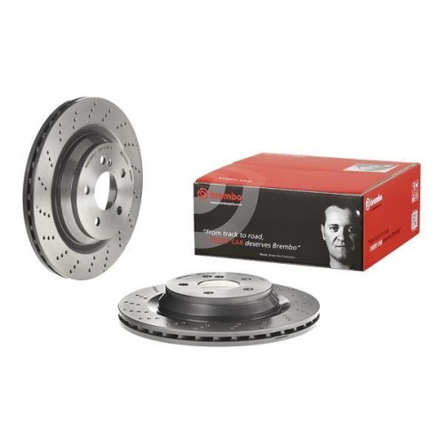 BREMBO Bremsscheibe PRIME LINE - UV Coated 09.A818.21