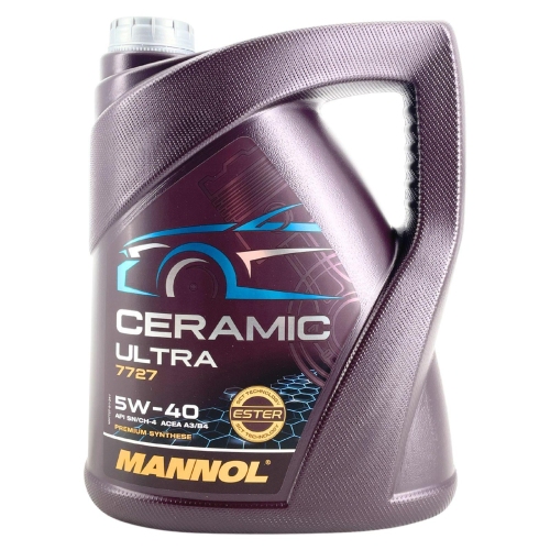 Motor&ouml;l Motoren&ouml;l Mannol Ceramic Ultra 5W-40 5 Liter Kanister MN7727-5