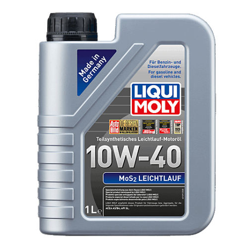Motor&ouml;l Motoren&ouml;l Liqui Moly Mos2 Leichtlauf 10W-40, 1 Liter