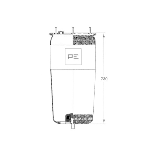 PE Automotive Federbalg, Luftfederung 084.162-71A