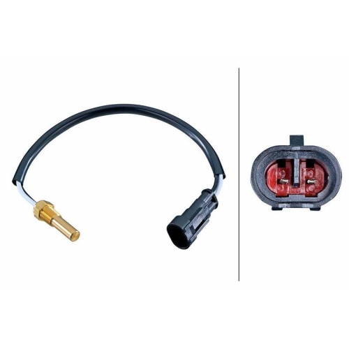 HELLA Sensor, K&uuml;hlmitteltemperatur 6PT 358 384-111