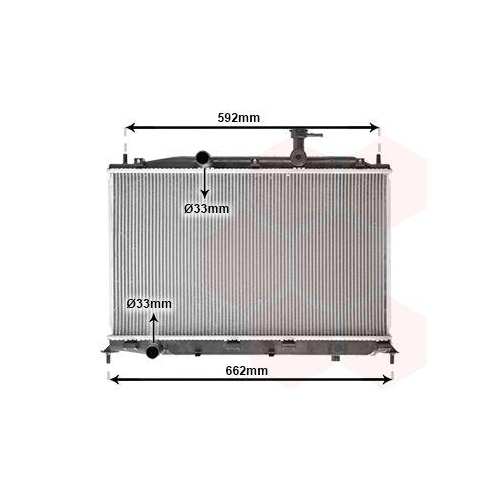 VAN WEZEL K&uuml;hler, Motork&uuml;hlung 82002188