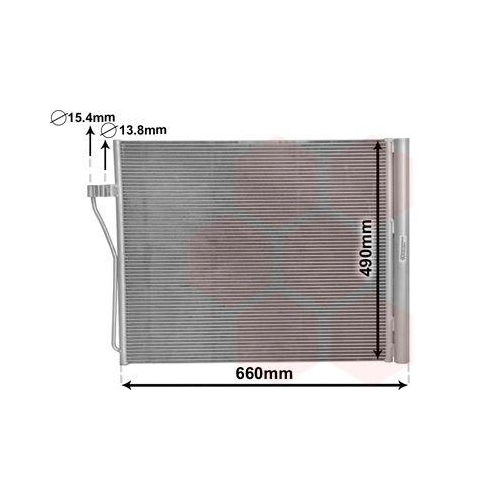 VAN WEZEL Kondensator, Klimaanlage 06005371