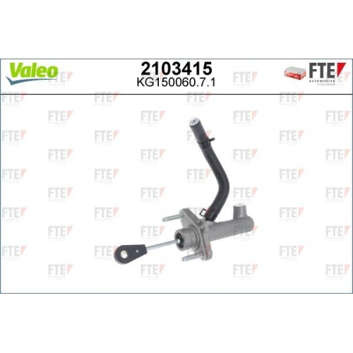 VALEO Geberzylinder, Kupplung FTE CLUTCH ACTUATION 2103415