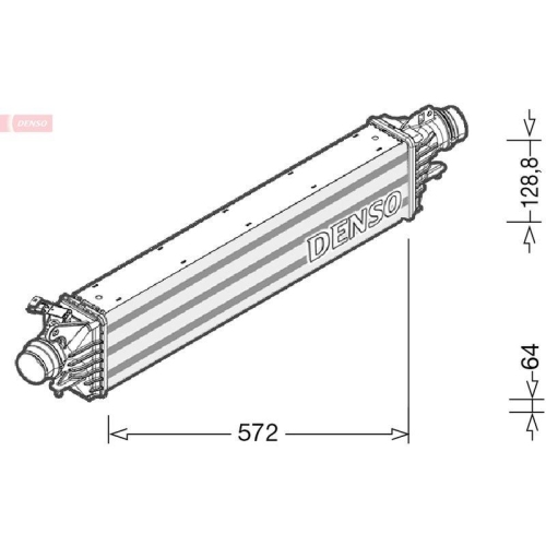DENSO Ladeluftk&uuml;hler DIT20006