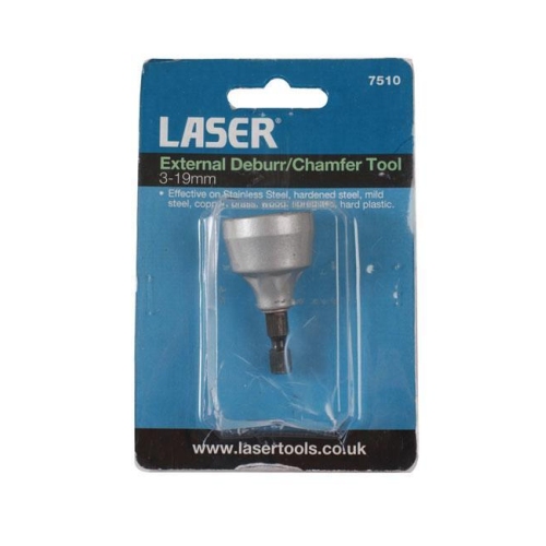 Externes Entgrat-/Fasenwerkzeug 3 - 19 mm LASER TOOLS 7510