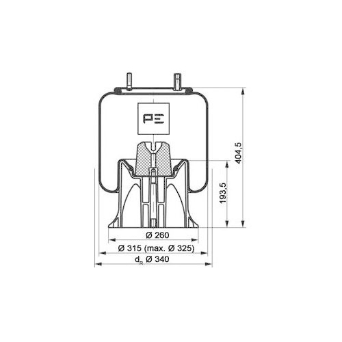 PE Automotive Federbalg, Luftfederung 084.173-71A