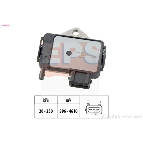 EPS Luftdrucksensor, H&ouml;henanpassung Made in Italy - OE Equivalent 1.993.016