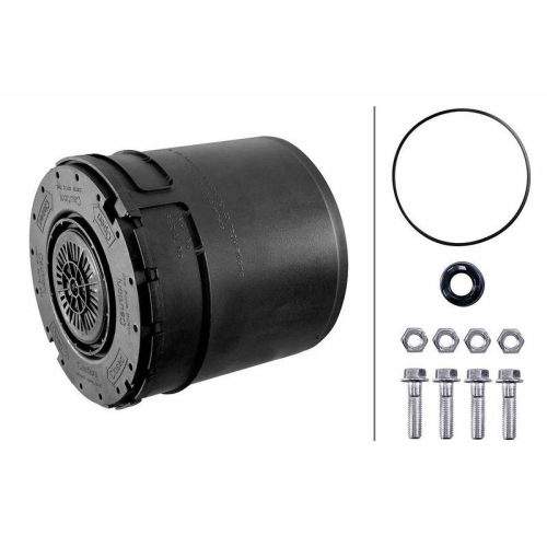 HELLA Lufttrocknerpatrone, Druckluftanlage