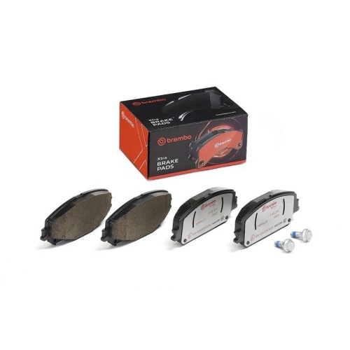 BREMBO Bremsbelagsatz, Scheibenbremse XTRA LINE P 68 071X