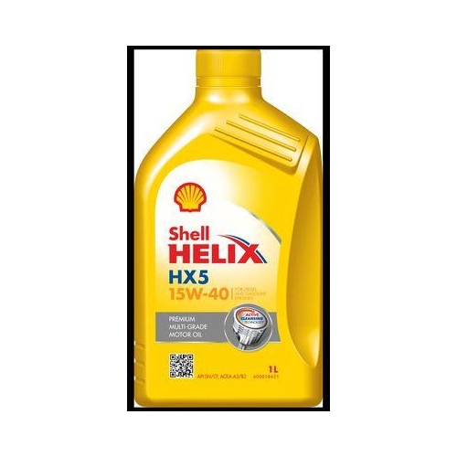 SHELL Helix HX5 15W-40 1 Liter Motoröl Mineralisch Öl Motorenöl550046277