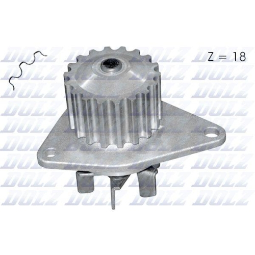 DOLZ Wasserpumpe, Motork&uuml;hlung