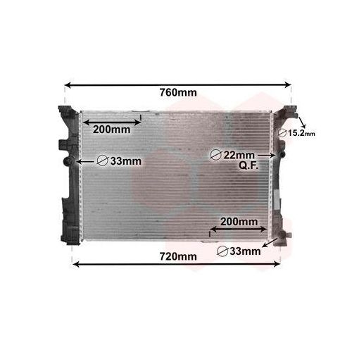VAN WEZEL K&uuml;hler, Motork&uuml;hlung 30002652