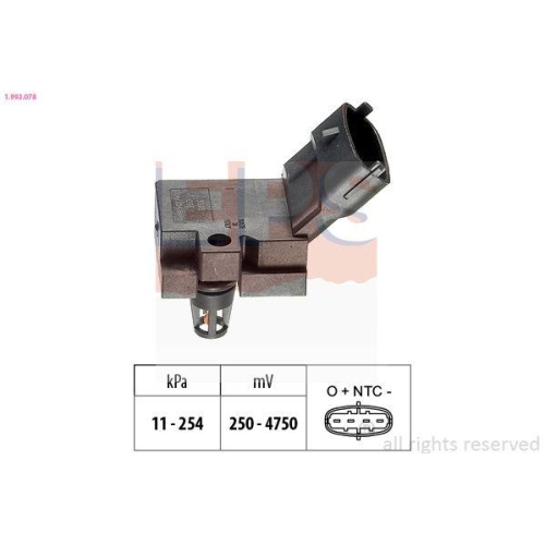 EPS Luftdrucksensor, H&ouml;henanpassung Made in Italy - OE Equivalent 1.993.078