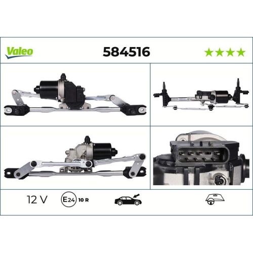 VALEO Scheibenreinigungsanlage 584516