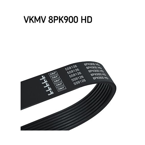 SKF Keilrippenriemen VKMV 8PK900 HD