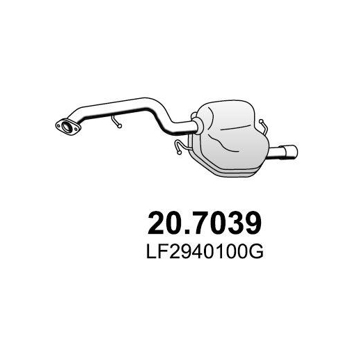 ASSO Endschalld&auml;mpfer 20.7039