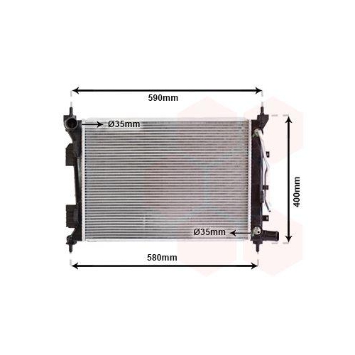 VAN WEZEL K&uuml;hler, Motork&uuml;hlung 82002276