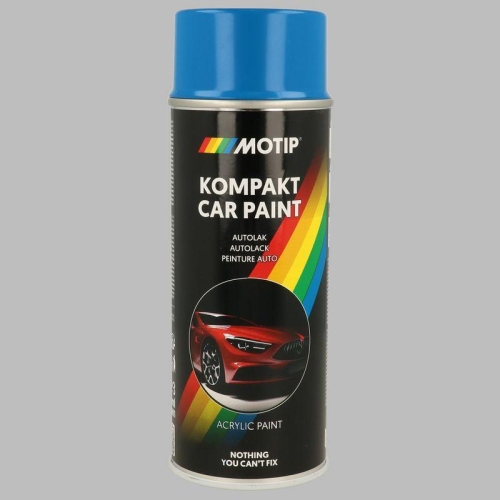 Spr&uuml;hfarbe Autolack Kompakt Spray Kompakt 45050 blau hochgl&auml;nzend 400ml MOTIP