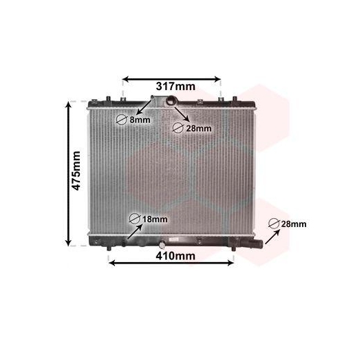 VAN WEZEL K&uuml;hler, Motork&uuml;hlung 52002136