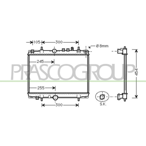 PRASCO K&uuml;hler, Motork&uuml;hlung PrascoSelection CI520R004