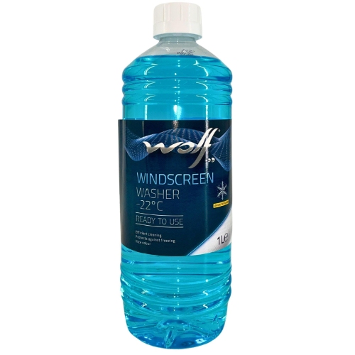 Wolf Scheibenreiniger Frostschutz -22&deg;C gebrauchsfertig 1 Liter Flasche 8324383
