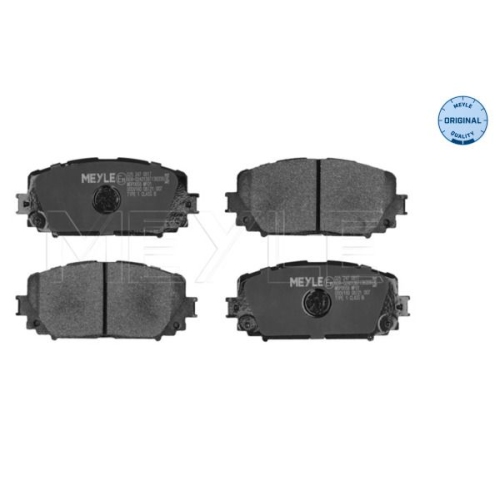MEYLE Bremsbelagsatz, Scheibenbremse MEYLE-ORIGINAL: True to OE. 025 247 0817