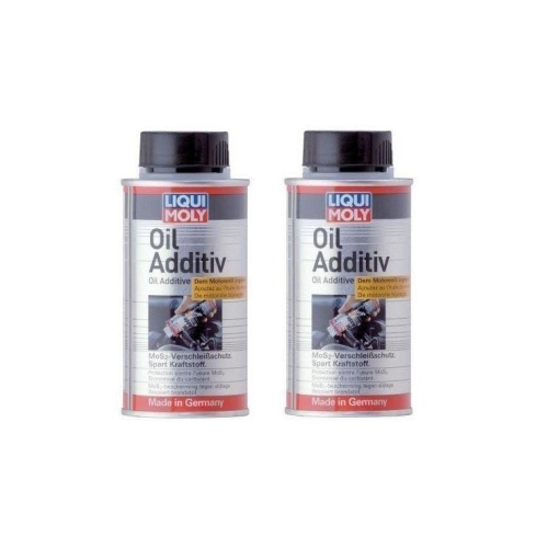 2x &Ouml;ladditiv MoS2 Verschlei&szlig;schutz Motor&ouml;ladditiv 125ml Zusatz LIQUI MOLY 1011