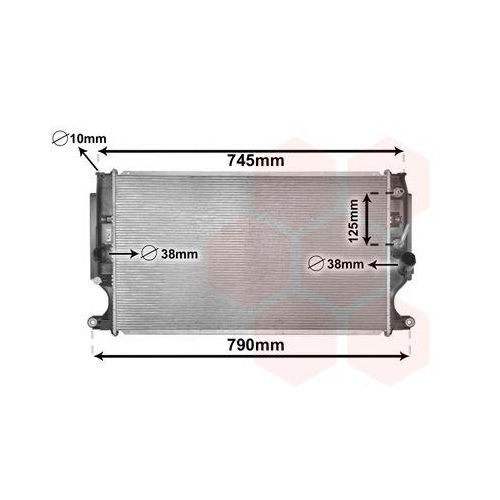 VAN WEZEL K&uuml;hler, Motork&uuml;hlung 53002704