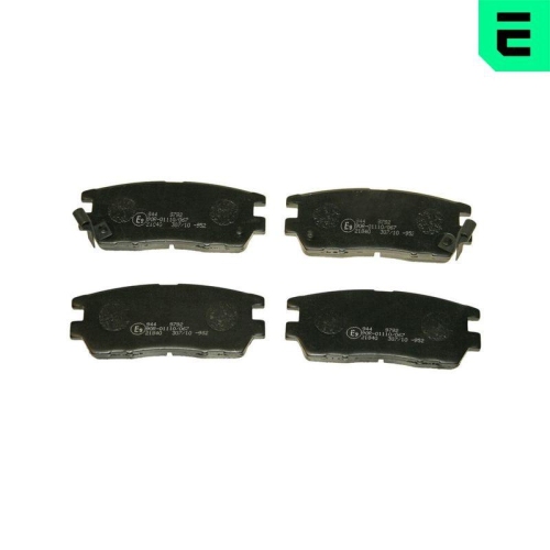 OPTIMAL Bremsbelagsatz, Scheibenbremse BP-09792
