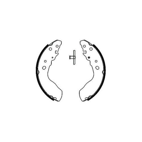 TEXTAR Bremsbackensatz 91051300