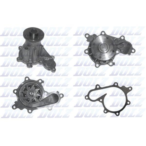 DOLZ Wasserpumpe, Motork&uuml;hlung