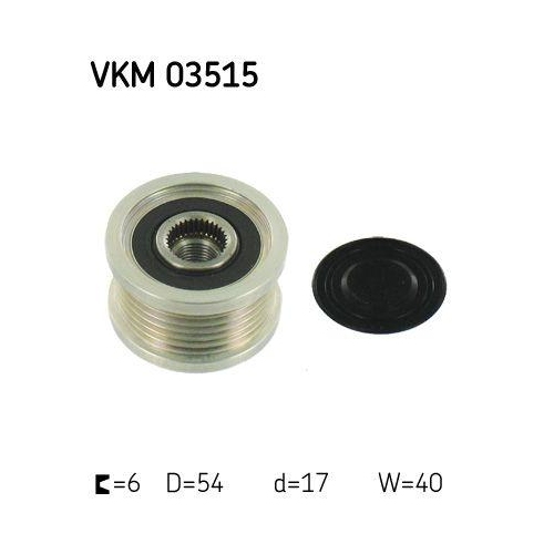 SKF Generatorfreilauf VKM 03515