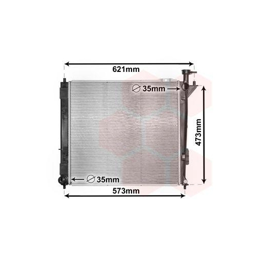VAN WEZEL K&uuml;hler, Motork&uuml;hlung 82002346