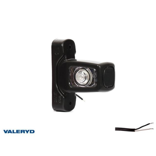 Seitenmarkierungsleuchte WA 103x84x33 wei&szlig; 330mm kabel Anh&auml;nger Valeryd 3155171