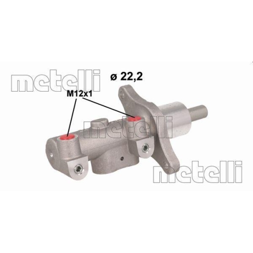 METELLI Hauptbremszylinder 05-1138